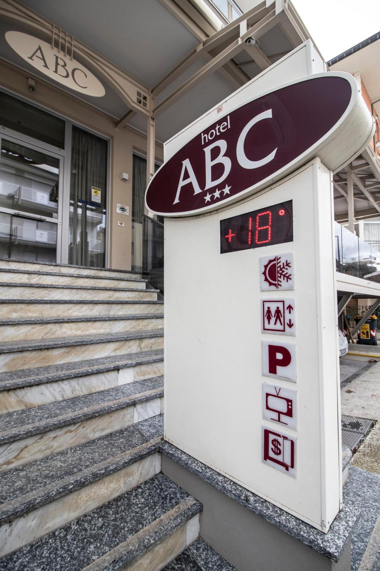 Abc Hotel Rimini Kültér fotó