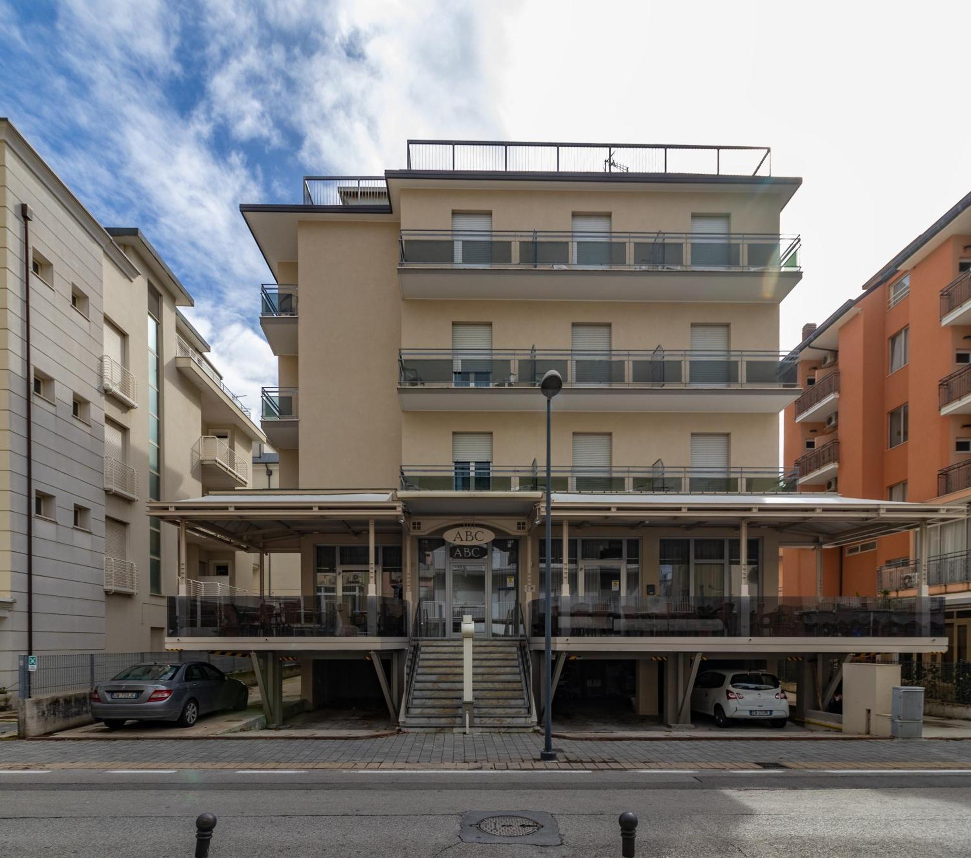 Abc Hotel Rimini Kültér fotó